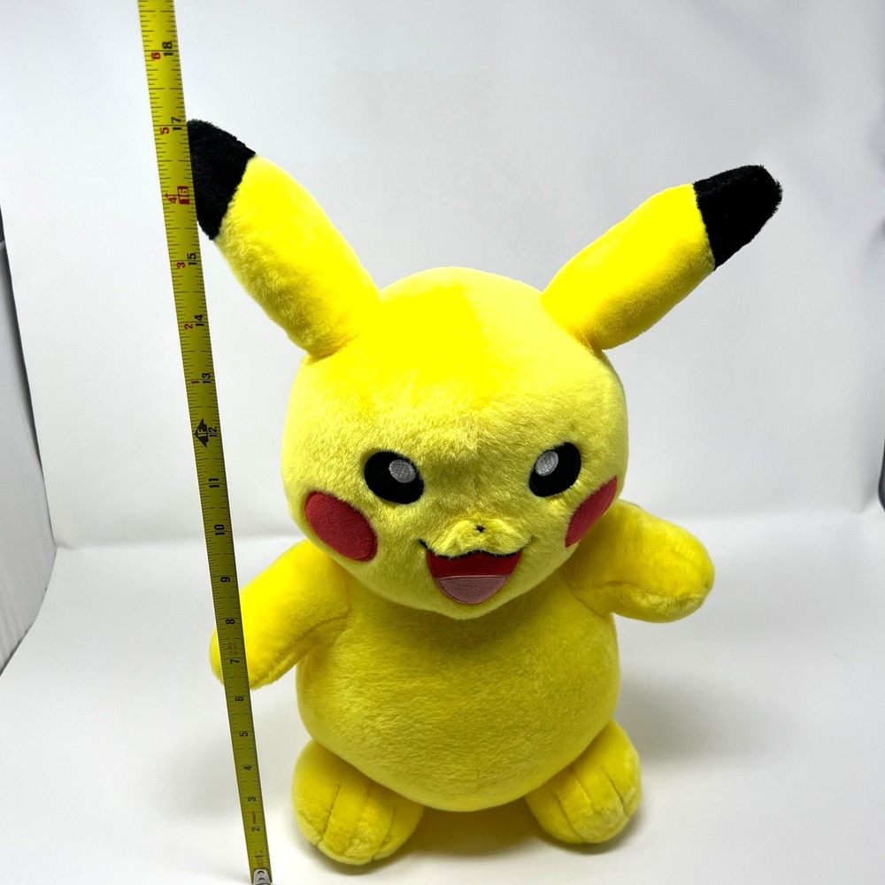 2016‎ Build A Bear PIKACHU POKEMON 18" Plush Stuffed Video Game Character-EUC - Picture 2 of 15